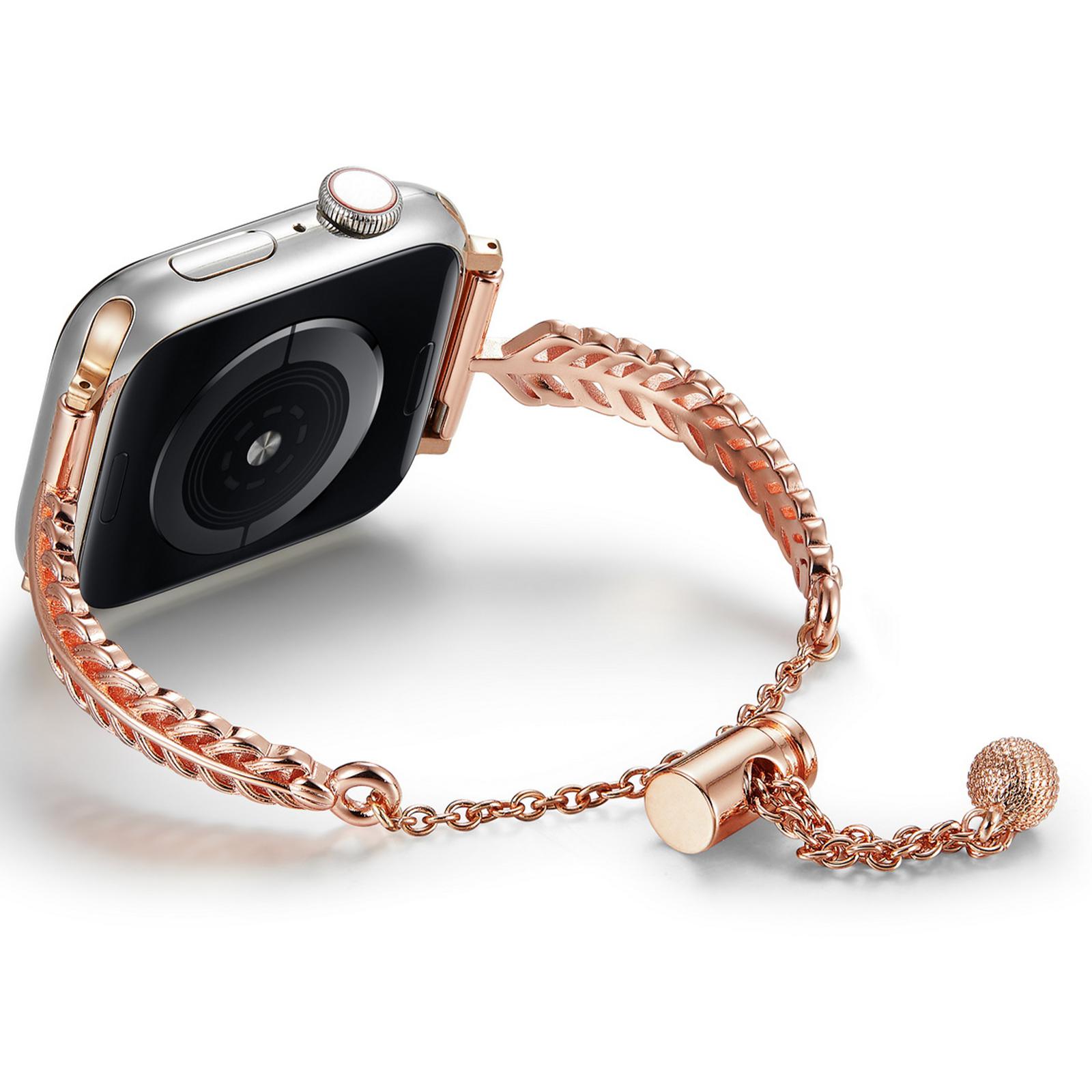 For Apple Watch Series 10 42mm/9 8 7 41mm/SE (2023) SE (2022) SE 6 5 4 40mm/3 2 1 38mm Feather Design Wrist Band Copper Watch Strap Starlight
For Apple Watch Series 10 42mm/9 8 7 41mm/SE (2023) SE (2022) SE 6 5 4 40mm/3 2 1 38mm Feather Design Wrist Band Copper Watch Strap Starlight