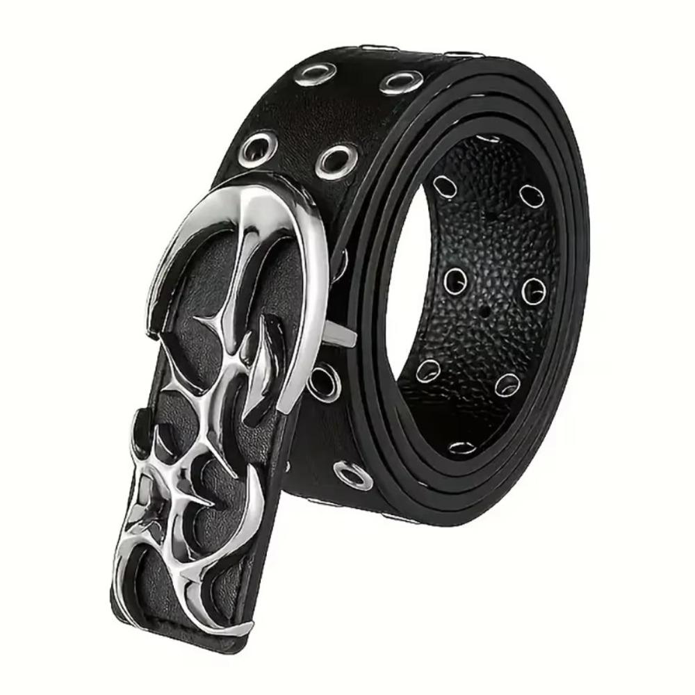 Hollow Buckle Waistband PU Leather Waist Strap New Belt Decor Accessories 
Hollow Buckle Waistband PU Leather Waist Strap New Belt Decor Accessories