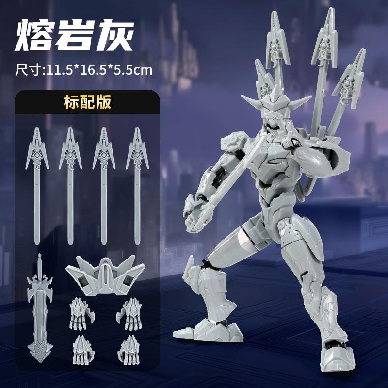 Dark Blade Mecha Model 3D Printed Multi-Jointed Movable Lucky Robot 13 Action Figure Dummy Assembly Toy Model Desktop Ornament
Dark Blade Mecha Model 3D Printed Multi-Jointed Movable Lucky Robot 13 Action Figure Dummy Assembly Toy Model Desktop Ornament