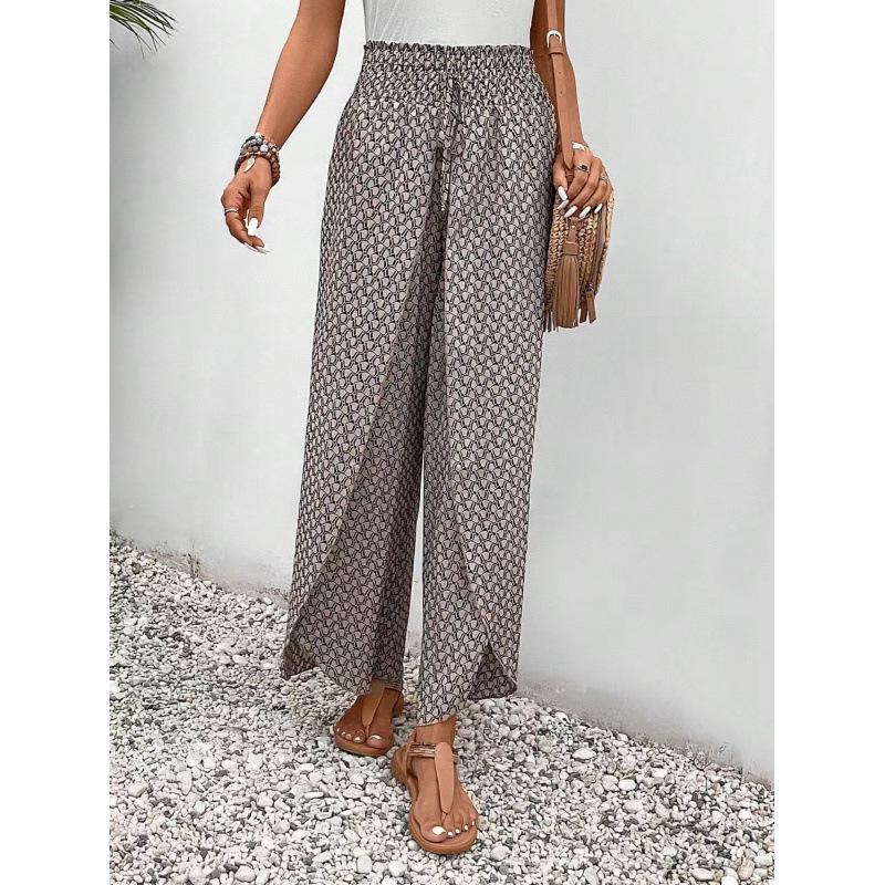 2025 Summer Versatile Floral Wide-Leg Side Slit Skirt Pants S
2025 Summer Versatile Floral Wide-Leg Side Slit Skirt Pants S