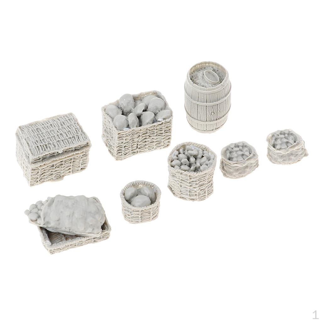 1/35 Scale War Food Supplies Basket for Diorama Scenery Build Props
1/35 Scale War Food Supplies Basket for Diorama Scenery Build Props