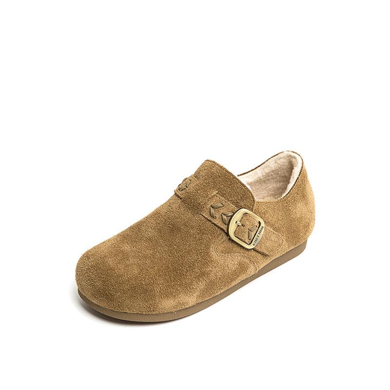 Korean version of genuine leather Birkenstock cotton shoes women s 2025 winter new velvet warm comfortable soft sole versatile casual loafers 40
Korean version of genuine leather Birkenstock cotton shoes women s 2025 winter new velvet warm comfortable soft sole versatile casual loafers 40