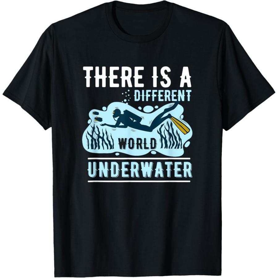 There Is A Different World Underwater Scuba Diver Diving T-Shirt XXXXXL чорний
There Is A Different World Underwater Scuba Diver Diving T-Shirt XXXXXL чорний