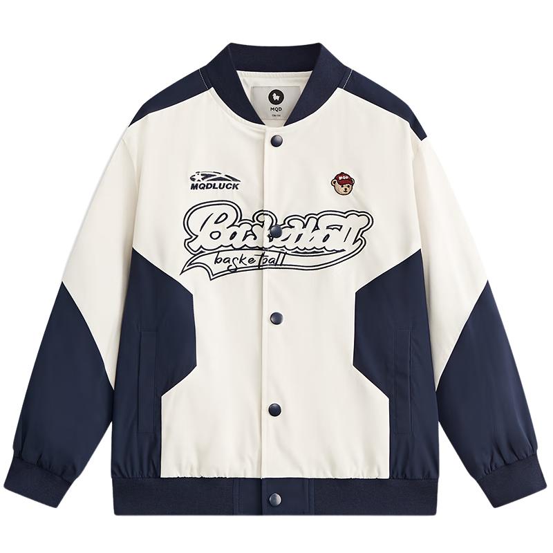 MQD Boys Collegiate Spliced Baseball Jacket 130cm
MQD Boys Collegiate Spliced Baseball Jacket 130cm