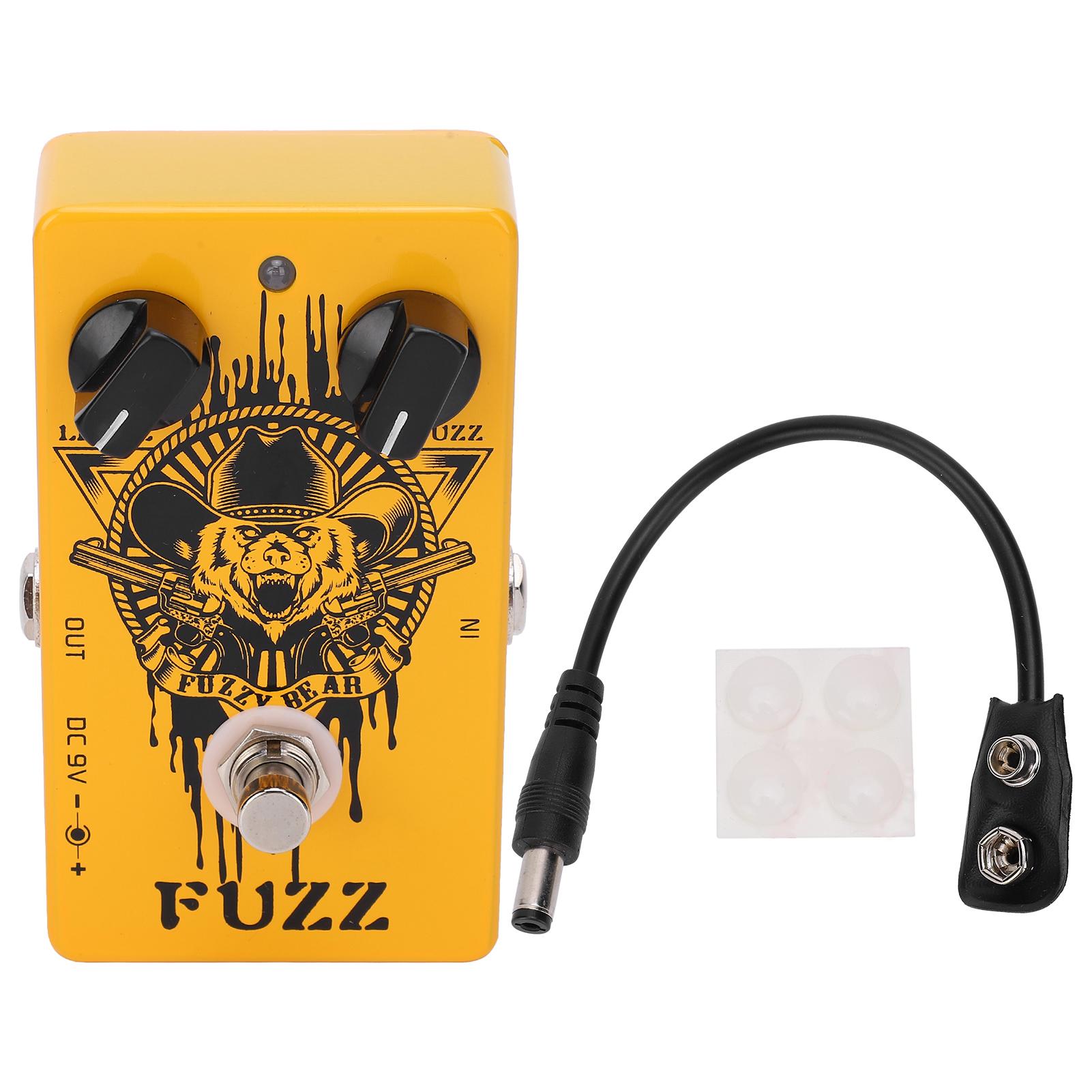 Fuzz Effect Pedal Electric Guitar Fuzzy Bear All Metal Shell Musical Instrument Accessories
Fuzz Effect Pedal Electric Guitar Fuzzy Bear All Metal Shell Musical Instrument Accessories