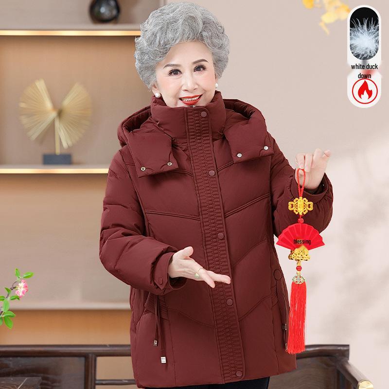 Women s Winter Hooded White Duck Down Jacket for Middle-Aged and Elderly - Grandma s 2026 Collection 2XL (95-110 lbs)
Women s Winter Hooded White Duck Down Jacket for Middle-Aged and Elderly - Grandma s 2026 Collection 2XL (95-110 lbs)