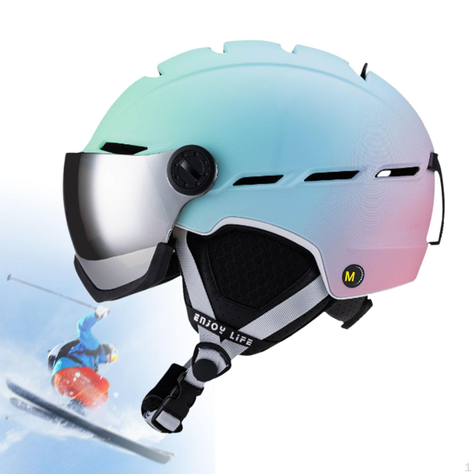 Скейтбордный шлем для лыж с очками, легкий мужской женский регулируемый сноубордический снег M
Скейтбордный шлем для лыж с очками, легкий мужской женский регулируемый сноубордический снег M