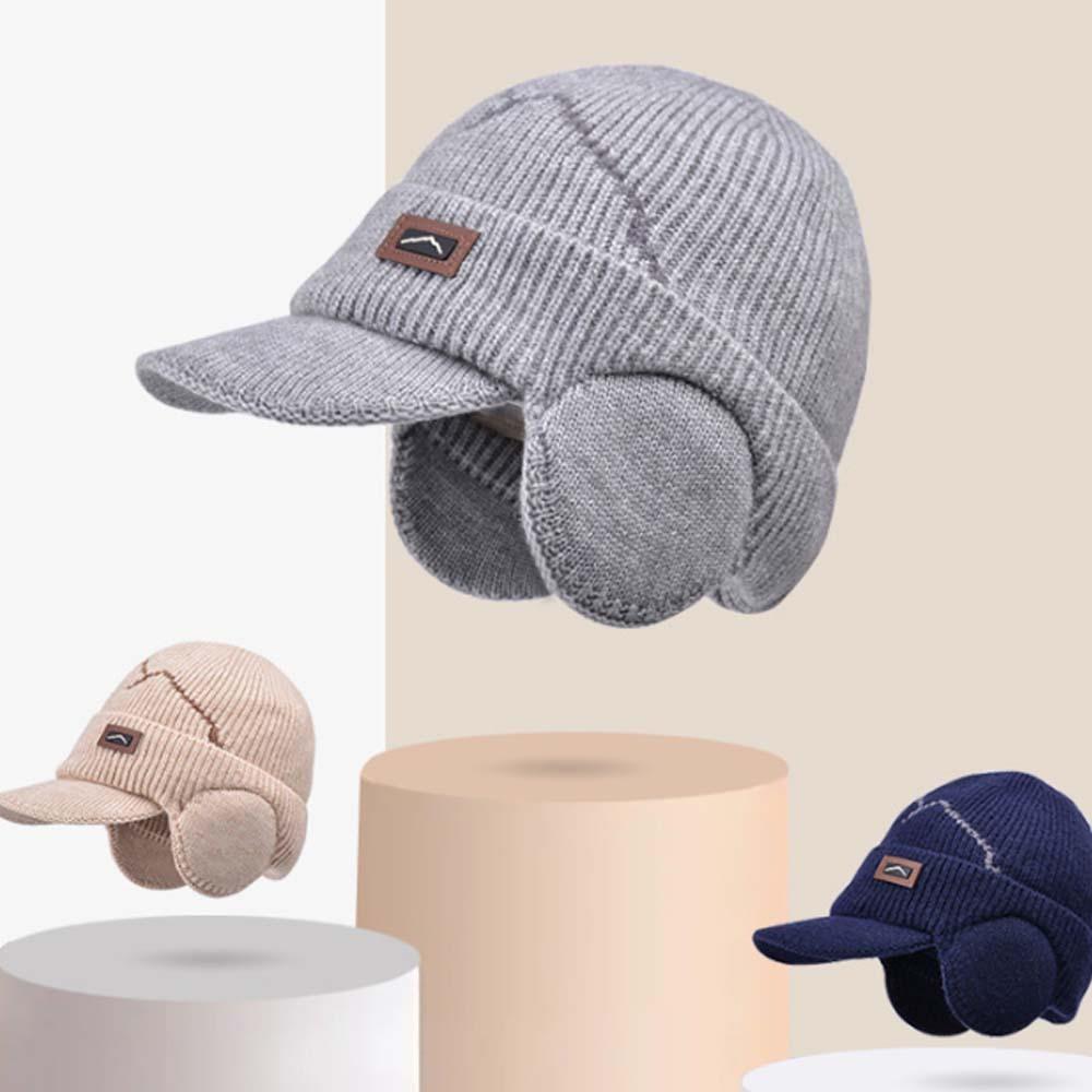 Plush Ear Protection Peaked Cap Soft Knitted Elastic Hat Versatile Hooded Thermal Cap Winter темно-синього кольору
Plush Ear Protection Peaked Cap Soft Knitted Elastic Hat Versatile Hooded Thermal Cap Winter темно-синього кольору