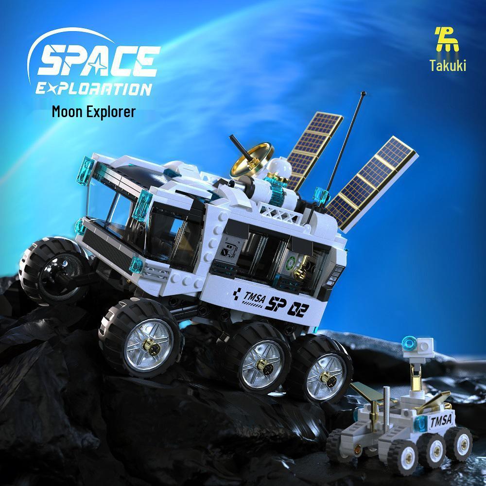 Tuomu T5016 Spaceship Building Blocks: Moon Palace Exploration Vehicle Toy Compatible with Lego
Tuomu T5016 Spaceship Building Blocks: Moon Palace Exploration Vehicle Toy Compatible with Lego