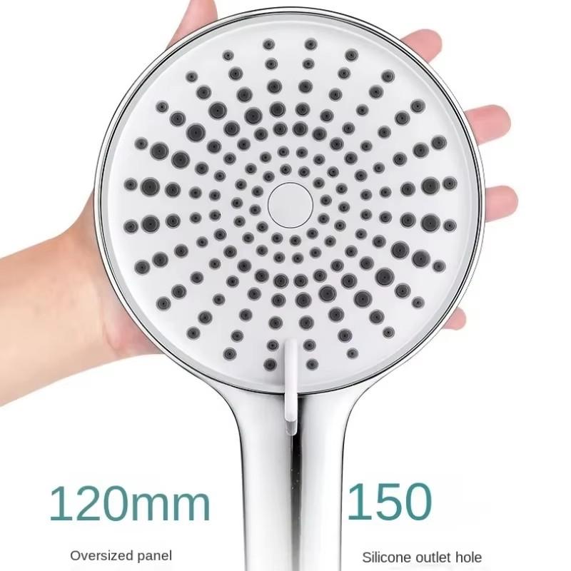 Big Panel Shower Head Pressurised Five-speed Adjustable Shower Rainfall High Pressure Shower Head Bathroom Shower Accessories срібний
Big Panel Shower Head Pressurised Five-speed Adjustable Shower Rainfall High Pressure Shower Head Bathroom Shower Accessories срібний