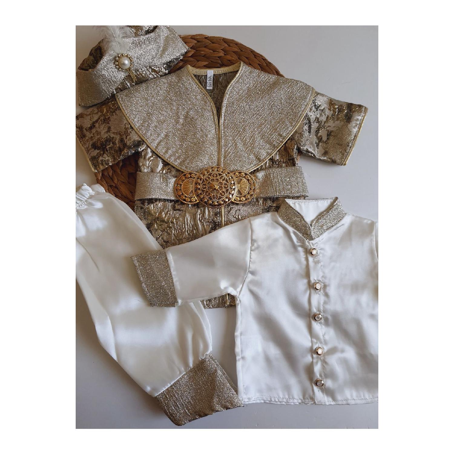 (with booties) 6 Pieces 0 6 Months And 1 Age Circumcision Mevlt Outfit Circumcision Mevltlk Baby Gift 0-6 Ay бежевий
(with booties) 6 Pieces 0 6 Months And 1 Age Circumcision Mevlt Outfit Circumcision Mevltlk Baby Gift 0-6 Ay бежевий