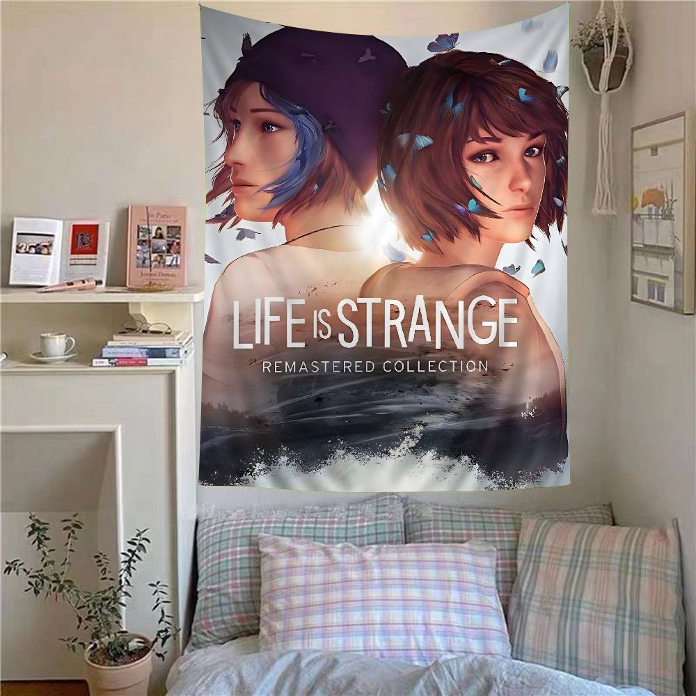 Life Is Strange 2 Game Movie Colorful Tapestry Wall Hanging Hanging Tarot Hippie Wall Rugs Dorm Wall Art Decor 74x94cm(29x37in)
Life Is Strange 2 Game Movie Colorful Tapestry Wall Hanging Hanging Tarot Hippie Wall Rugs Dorm Wall Art Decor 74x94cm(29x37in)