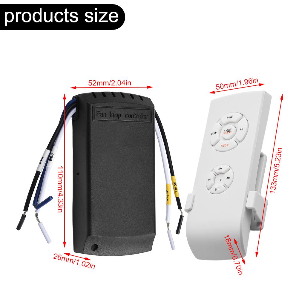 For Ceiling Fans Control Switches Remote Control Kit Electrical Equipment Light Remote Control Kit Smart Brand New China Mainland
For Ceiling Fans Control Switches Remote Control Kit Electrical Equipment Light Remote Control Kit Smart Brand New China Mainland