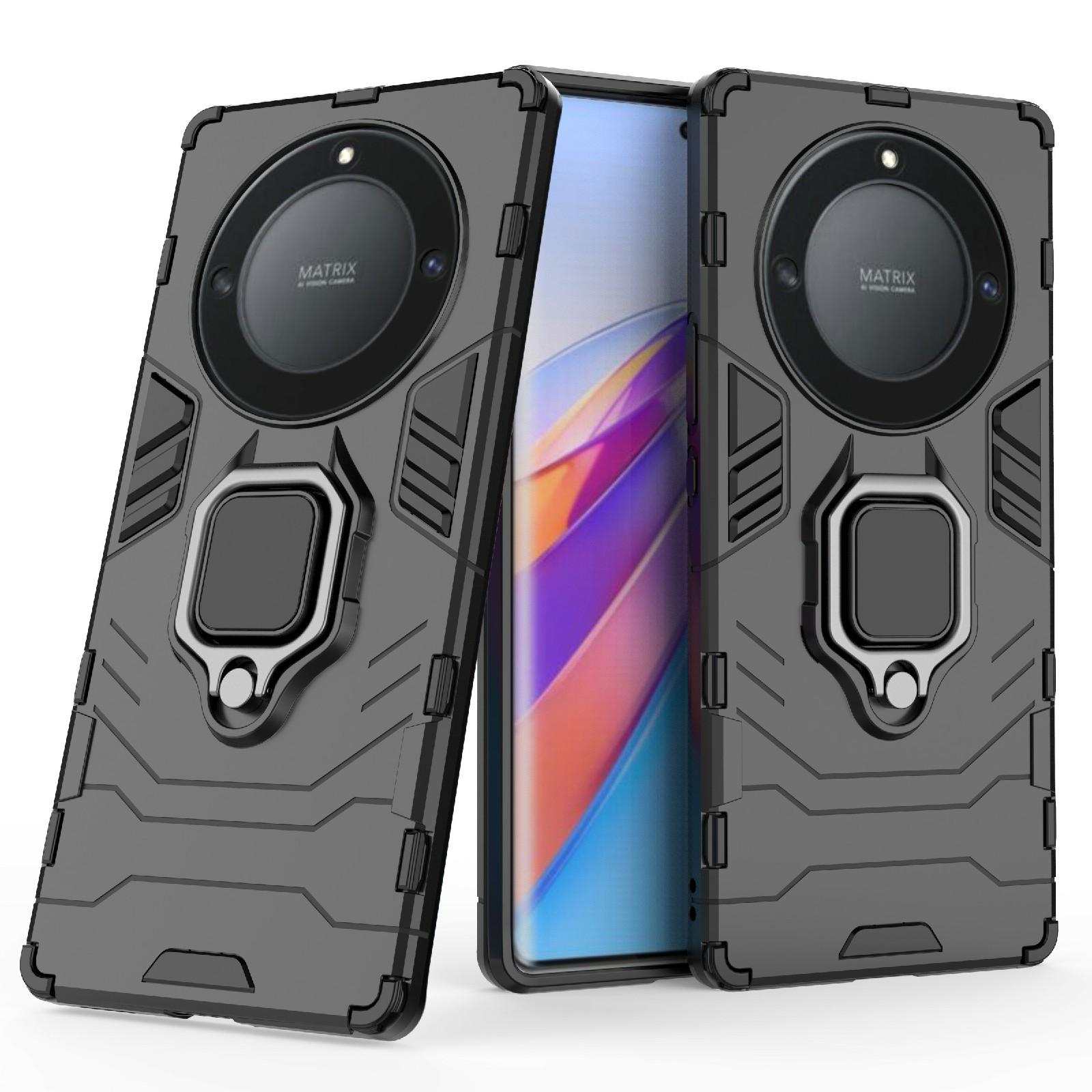For Honor X40 5G/X9a 5G/Magic5 Lite 5G Ring Holder Kickstand Back Cover TPU+PC Anti-drop Phone Case Black
For Honor X40 5G/X9a 5G/Magic5 Lite 5G Ring Holder Kickstand Back Cover TPU+PC Anti-drop Phone Case Black