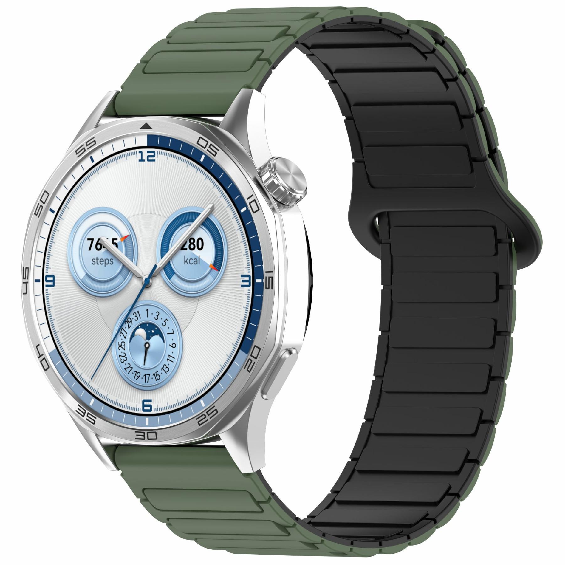 For Samsung Galaxy Watch7 44mm/40mm/Watch FE 40mm/Watch6 40mm/44mm Silicone Band Dual Color 20mm Magnetic Watch Strap Black
For Samsung Galaxy Watch7 44mm/40mm/Watch FE 40mm/Watch6 40mm/44mm Silicone Band Dual Color 20mm Magnetic Watch Strap Black