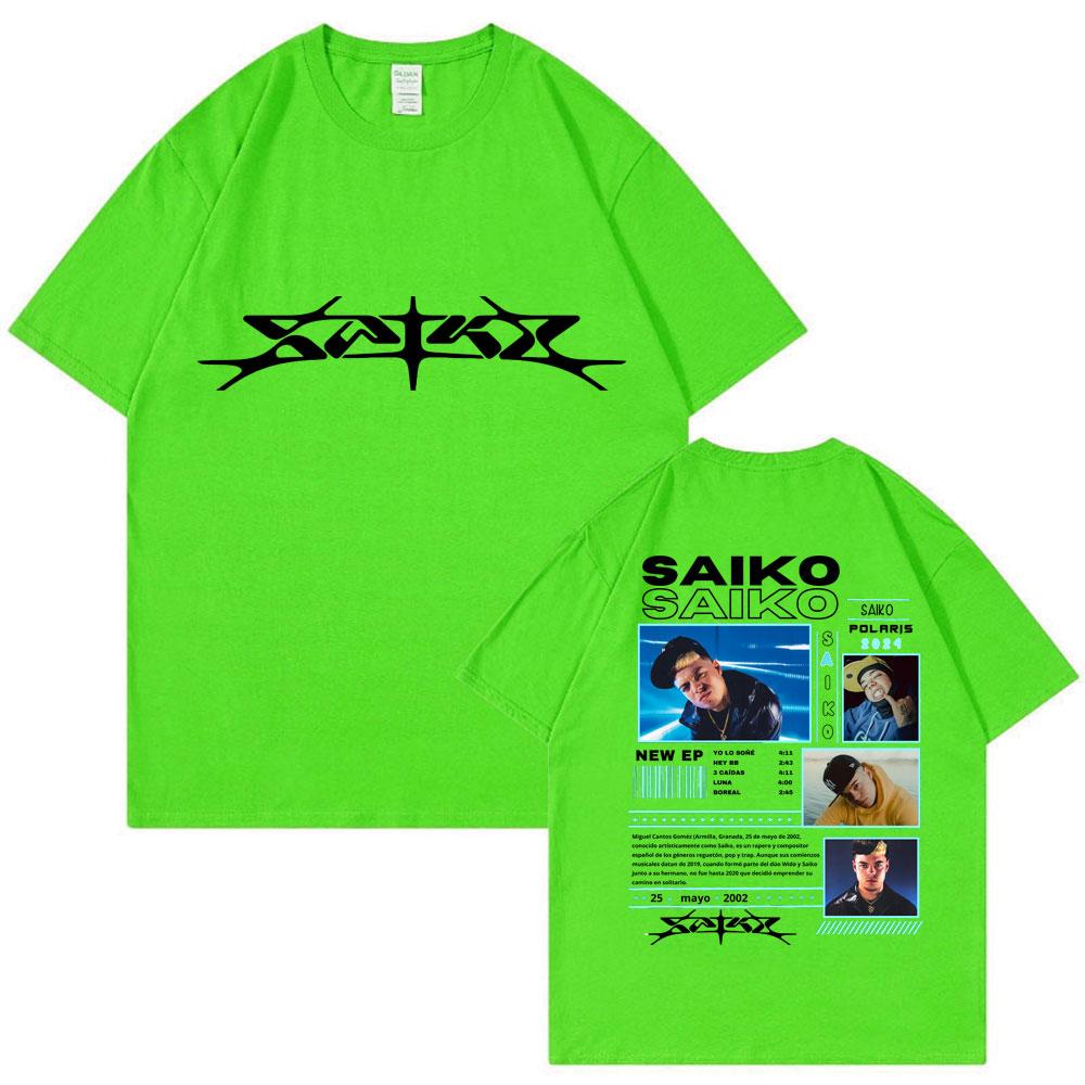 Rapper SAIKO POL ARIS Tour 2025 T Shirts Men Women Vintage Fashion Hip Hop T Shirt Oversized Cotton Popular T-Shirt Streetwear 4XL
Rapper SAIKO POL ARIS Tour 2025 T Shirts Men Women Vintage Fashion Hip Hop T Shirt Oversized Cotton Popular T-Shirt Streetwear 4XL
