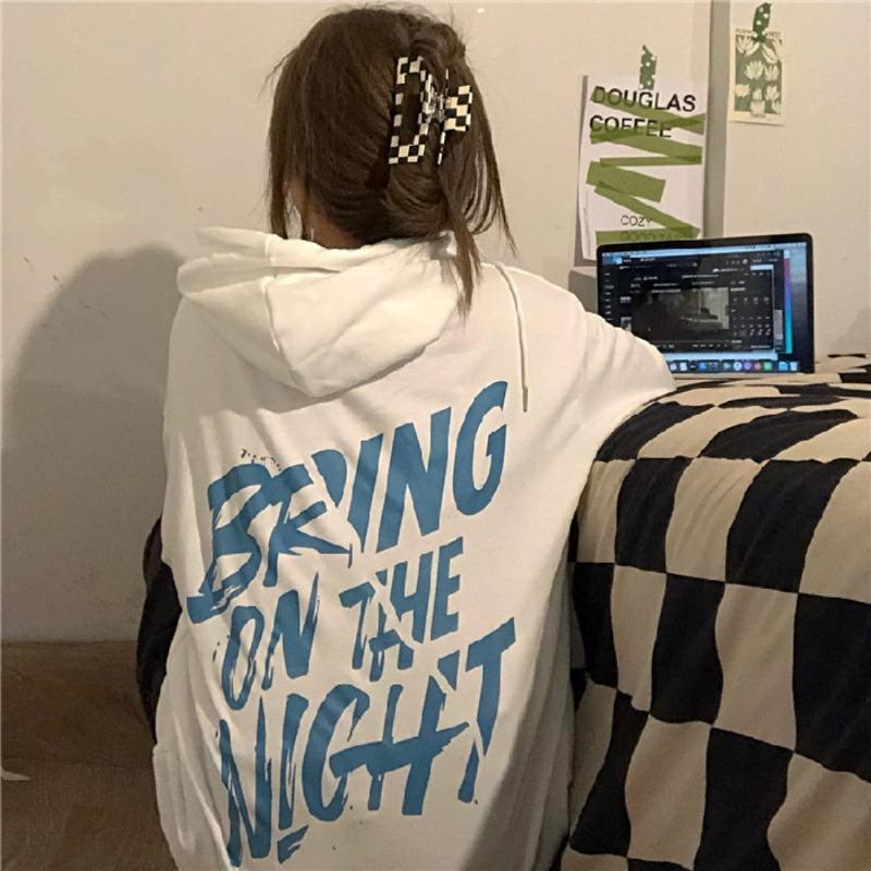 Свободный американский стиль винтажный бархатный свитшот для женщин осень и зима новый корейский стиль длинный рукав с капюшоном куртка для женщин модный 2XL
Свободный американский стиль винтажный бархатный свитшот для женщин осень и зима новый корейский стиль длинный рукав с капюшоном куртка для женщин модный 2XL