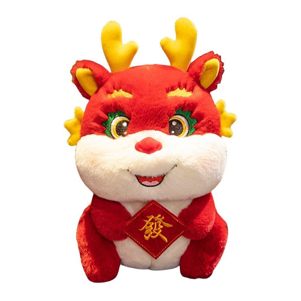 Cute Fortune Dragon Doll Soft Dragon Mascot Ornament Zodiac Dragon Plush Doll Children 25cm
Cute Fortune Dragon Doll Soft Dragon Mascot Ornament Zodiac Dragon Plush Doll Children 25cm