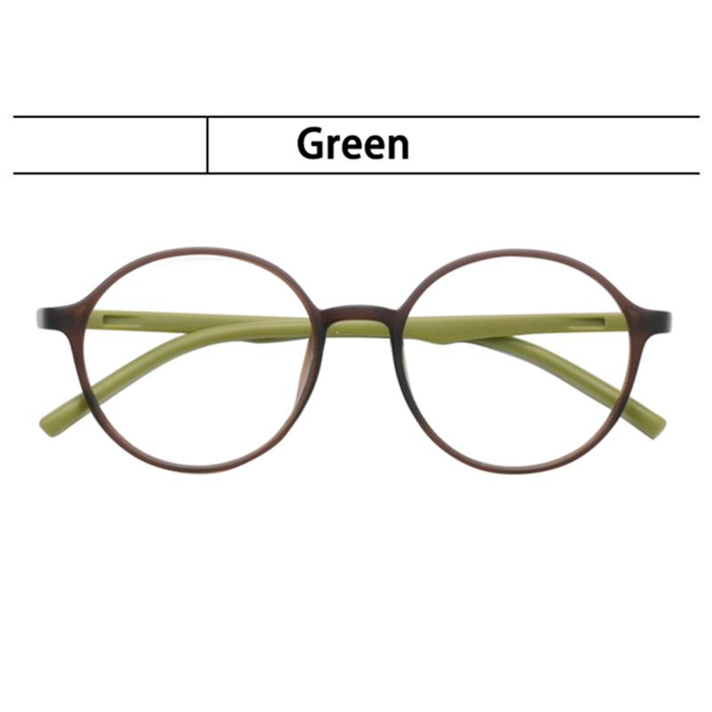 Brand Design Vintage Round Green Frame Anti Blue Light Photochromic Reading Glasses Men And Women Prescription Custom Glasses +6.0
Brand Design Vintage Round Green Frame Anti Blue Light Photochromic Reading Glasses Men And Women Prescription Custom Glasses +6.0