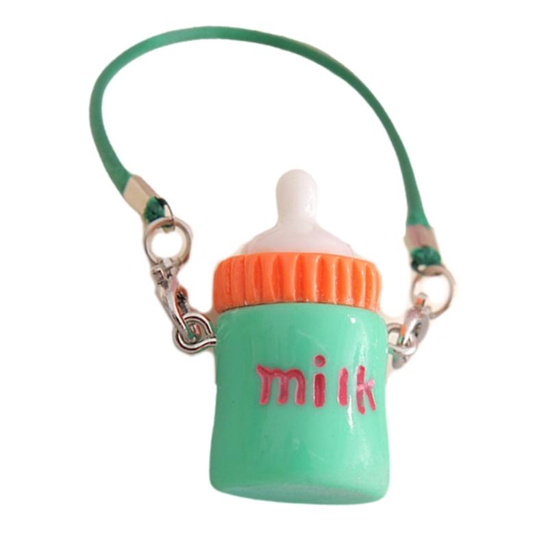 Lovely Sturdy Resin Water Bottle Keyring Doll Accessory With Waterproof Designs Fashion Accessory Daily Causal Use зелений
Lovely Sturdy Resin Water Bottle Keyring Doll Accessory With Waterproof Designs Fashion Accessory Daily Causal Use зелений