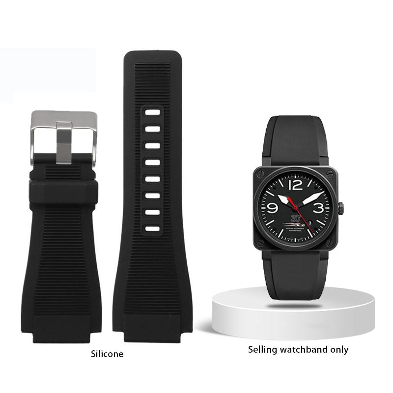 34*24mm Convex End Italian Calfskin Cowhide Watch Band For Bell Series BR01 BR03 Strap Watchband Bracelet Belt Ross Rubber Men 24mm
34*24mm Convex End Italian Calfskin Cowhide Watch Band For Bell Series BR01 BR03 Strap Watchband Bracelet Belt Ross Rubber Men 24mm