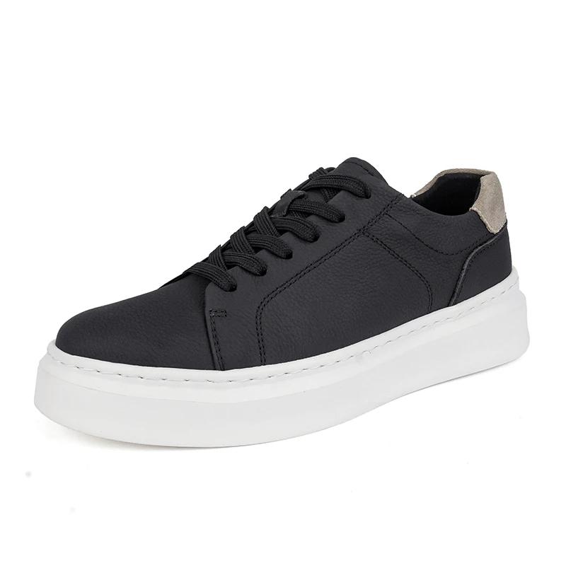 Мужская обувь из натуральной кожи, роскошные брендовые мужские кроссовки для скейтбординга, новое поступление, простые кроссовки, легкая мужская вулканизированная обувь 45 чёрный
Мужская обувь из натуральной кожи, роскошные брендовые мужские кроссовки для скейтбординга, новое поступление, простые кроссовки, легкая мужская вулканизированная обувь 45 чёрный