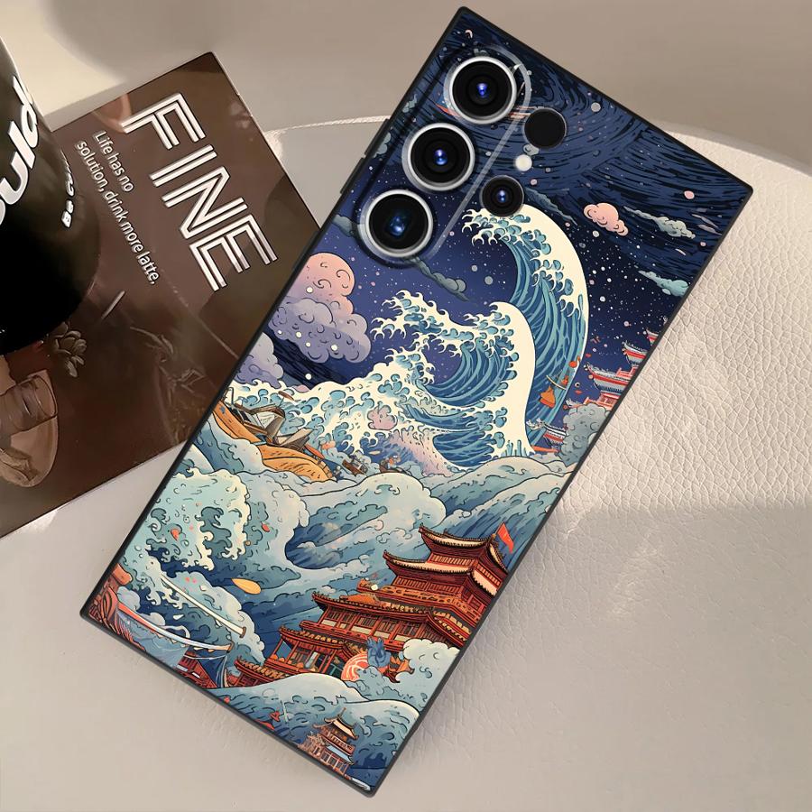 Ocean Waves Creative Funda Phone Cover Case for Samsung Galaxy S26 Ultra S20 Ultra S21 FE S24 S23 Note 20 8 9 10 S25 Plus S10 S9 Galaxy S25 Edge
Ocean Waves Creative Funda Phone Cover Case for Samsung Galaxy S26 Ultra S20 Ultra S21 FE S24 S23 Note 20 8 9 10 S25 Plus S10 S9 Galaxy S25 Edge