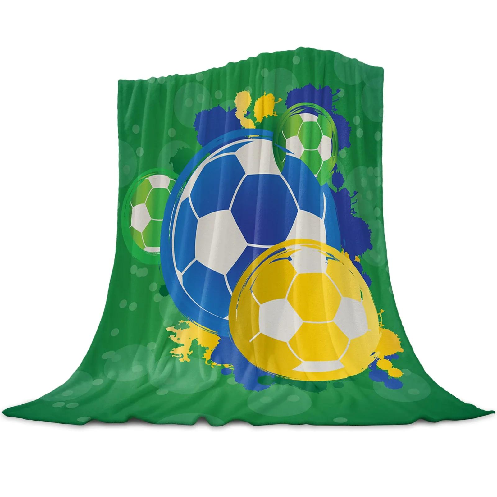 Flannel Blankets Soccer Throw Blanket Balls Football Design Blanket Warm Throws Sofa Bed Home Bedspread Travel Fleece Blanket 80x120cm
Flannel Blankets Soccer Throw Blanket Balls Football Design Blanket Warm Throws Sofa Bed Home Bedspread Travel Fleece Blanket 80x120cm