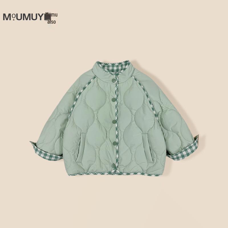 Children s Reversible Korean Style Plaid Coat - 2024 Winter Cotton-Padded Thick Jacket 140cm зелений
Children s Reversible Korean Style Plaid Coat - 2024 Winter Cotton-Padded Thick Jacket 140cm зелений