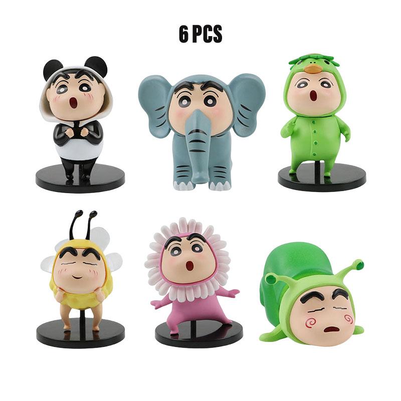 6pcs Crayon Creative Shinchan Cosplay Animal Pvc Figure Toy Kids Model Gift
6pcs Crayon Creative Shinchan Cosplay Animal Pvc Figure Toy Kids Model Gift