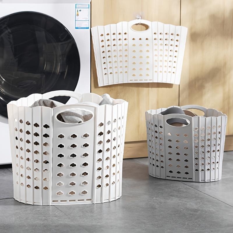 Folding Dirty Clothes Basket Plastic Handheld Wallmounted Clothes Storage Basket Multifunctional Portable Dirty Clothes Basket
Folding Dirty Clothes Basket Plastic Handheld Wallmounted Clothes Storage Basket Multifunctional Portable Dirty Clothes Basket