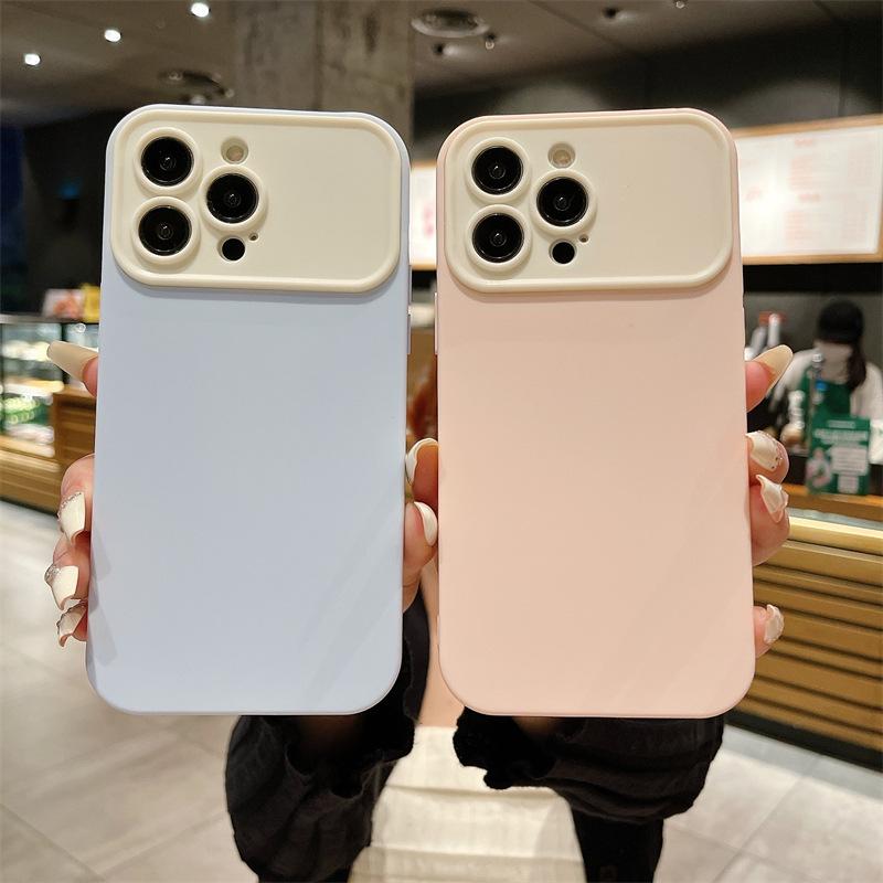 Простой модный мягкий силиконовый чехол «два в одном» с большим окном для iPhone 7, 8, 11, 12, 13, 14, 15 Pro Max, защитный чехол с полным покрытием
Простой модный мягкий силиконовый чехол «два в одном» с большим окном для iPhone 7, 8, 11, 12, 13, 14, 15 Pro Max, защитный чехол с полным покрытием