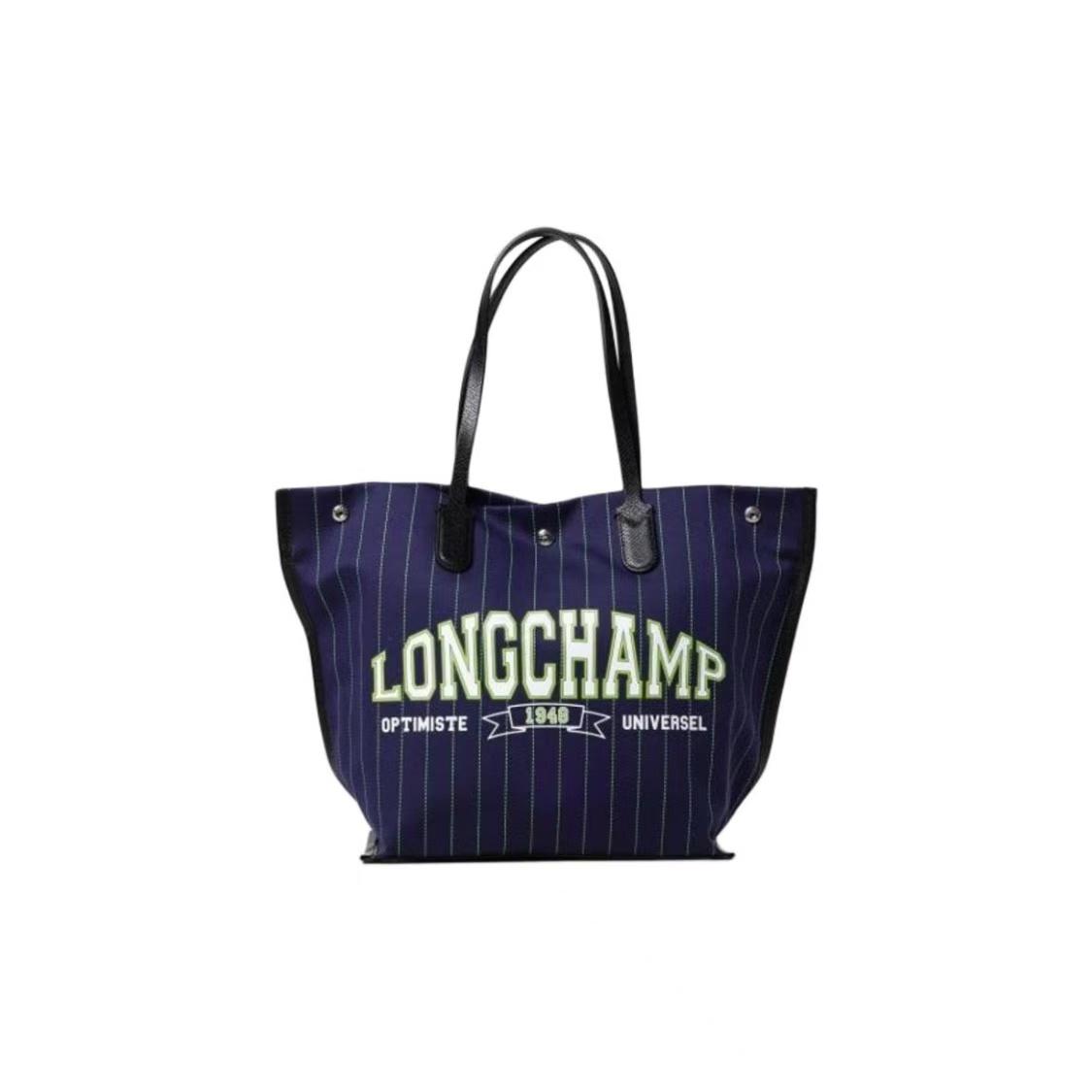 Longchamp Essential Letter Logo Cotton Canvas Tote Bag Women Tote Bags Navy-Blue 10090HFD006 Basic Set (Bag)
Longchamp Essential Letter Logo Cotton Canvas Tote Bag Women Tote Bags Navy-Blue 10090HFD006 Basic Set (Bag)