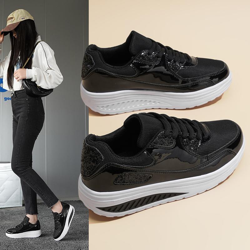 36-42 Women s Shoes PU Sole Thick Sole Large Size Rocking Sports Shoes Gold Glitter Shoes 42
36-42 Women s Shoes PU Sole Thick Sole Large Size Rocking Sports Shoes Gold Glitter Shoes 42