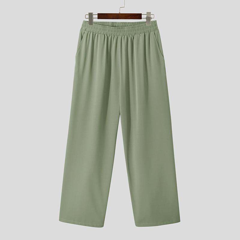 Летние тонкие мужские свободные длинные брюки однотонные уличные повседневные эластичные брюки макси размера плюс S зелёный
Летние тонкие мужские свободные длинные брюки однотонные уличные повседневные эластичные брюки макси размера плюс S зелёный