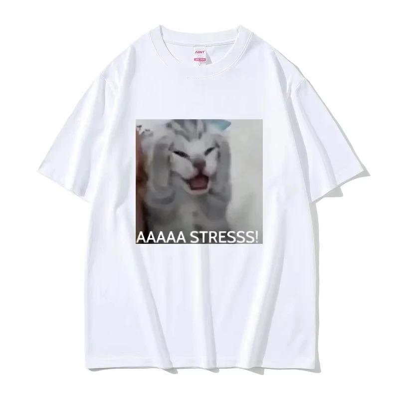 Cute Funny Stressed Cat Meme TShirt Summer Casual Loose Plus Size Tee for Unisex and WOMEN Unisexs 100 Cotton Short Sleeve 4XL
Cute Funny Stressed Cat Meme TShirt Summer Casual Loose Plus Size Tee for Unisex and WOMEN Unisexs 100 Cotton Short Sleeve 4XL