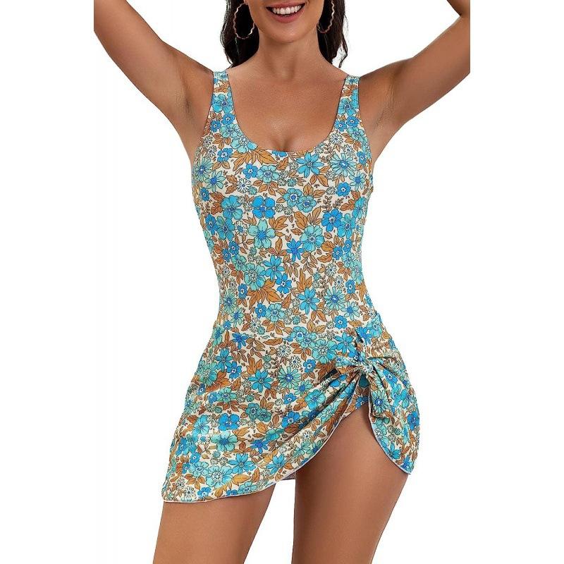 Women s Bathing Suits Two Pieces Floral Print Tankini Set Women Swimsuit Dress Summer Sexy Beach Wear Vintage Swimwear Female 3XL
Women s Bathing Suits Two Pieces Floral Print Tankini Set Women Swimsuit Dress Summer Sexy Beach Wear Vintage Swimwear Female 3XL