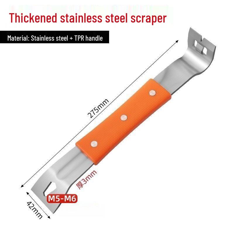 Stainless Steel Multi-Functional Crowbar Set for Wood and Tire Disassembly
Stainless Steel Multi-Functional Crowbar Set for Wood and Tire Disassembly