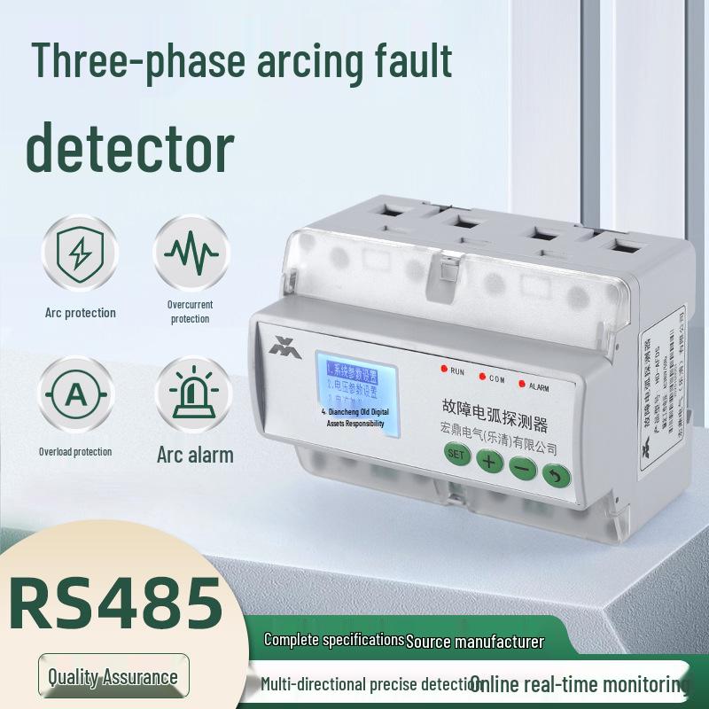 Single/Three-Phase Arc Fault Detector with LCD Display, Sound/Light Alarm & 485 Communication
Single/Three-Phase Arc Fault Detector with LCD Display, Sound/Light Alarm & 485 Communication