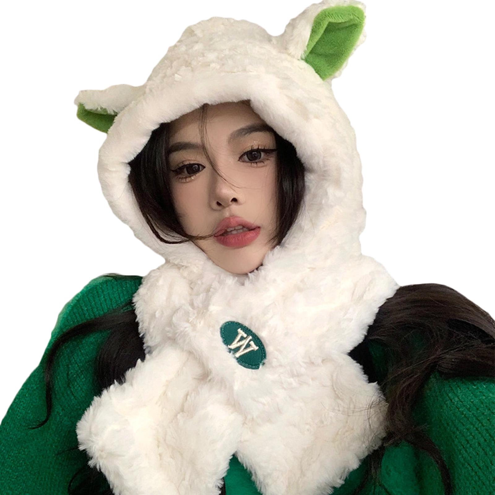 Fashion Teenager Cartoon Lamb Ear Plush 2in1 Hats Scarf Suits Women Winter Outdoor Warm Hat Students Windproof Supplies 1 белый
Fashion Teenager Cartoon Lamb Ear Plush 2in1 Hats Scarf Suits Women Winter Outdoor Warm Hat Students Windproof Supplies 1 белый
