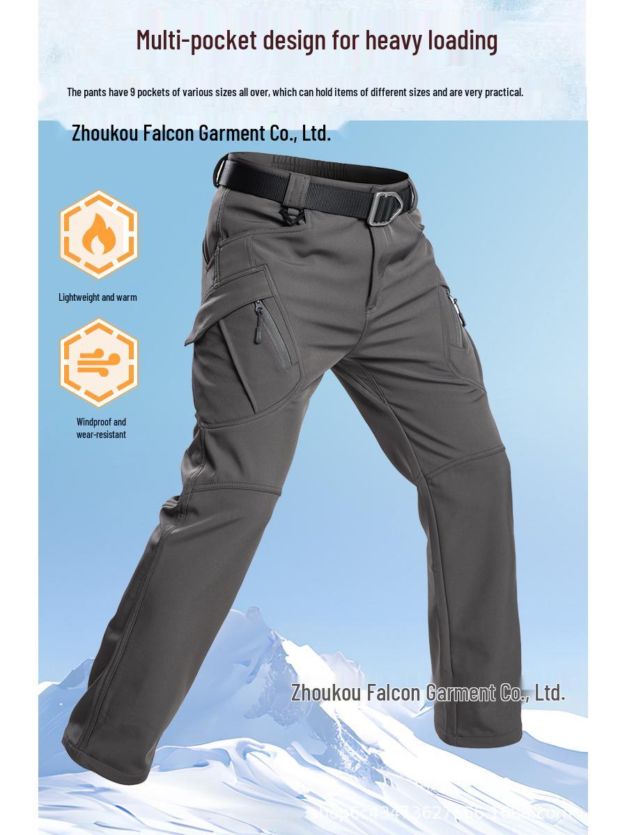 Men s Winter Fleece-Lined Softshell Jacket & Pants Set for Outdoor Activities M
Men s Winter Fleece-Lined Softshell Jacket & Pants Set for Outdoor Activities M