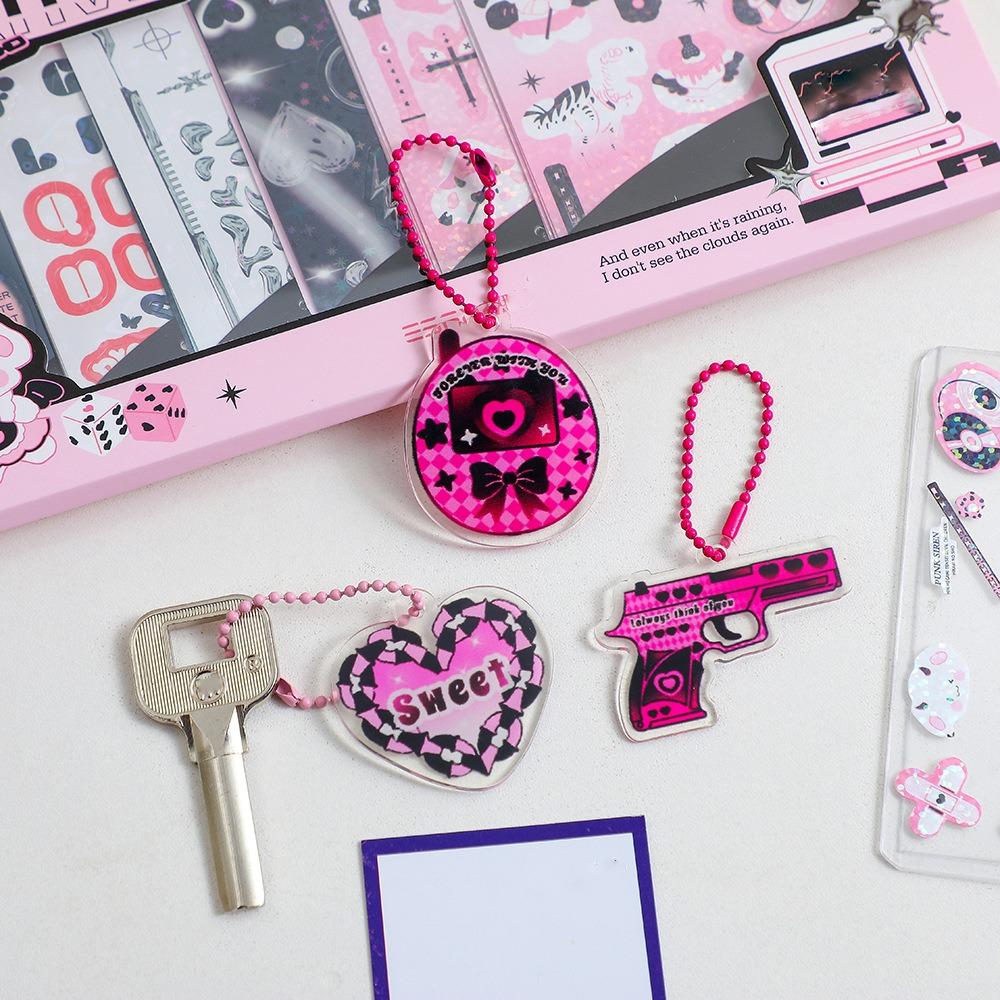 Y2k Style Acrylic Bow Keychain Pendant Sweet Bag Pendant Car Key Ring Y2k Keychain Friends Gifts rose
Y2k Style Acrylic Bow Keychain Pendant Sweet Bag Pendant Car Key Ring Y2k Keychain Friends Gifts rose