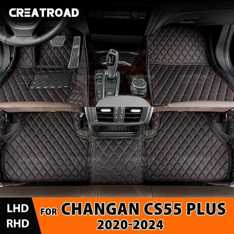 Car Floor Mats For Changan CS55 Plus 2024 Auto Foot Pads Automobile Carpet Cover Interior Accessories Black-Black
Car Floor Mats For Changan CS55 Plus 2024 Auto Foot Pads Automobile Carpet Cover Interior Accessories Black-Black