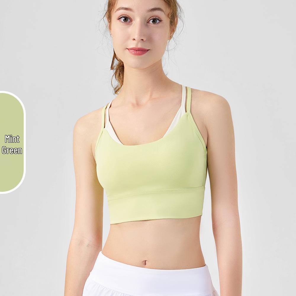 Женский быстросохнущий жилет для йоги с нагрудной подушечкой, фитнес-бра - дизайн «двойка» S
Женский быстросохнущий жилет для йоги с нагрудной подушечкой, фитнес-бра - дизайн «двойка» S