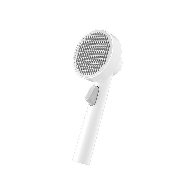 Cross-border One-click Pet Grooming Comb: Automatic Shedding Cat & Dog Brush светло-серый
Cross-border One-click Pet Grooming Comb: Automatic Shedding Cat & Dog Brush светло-серый