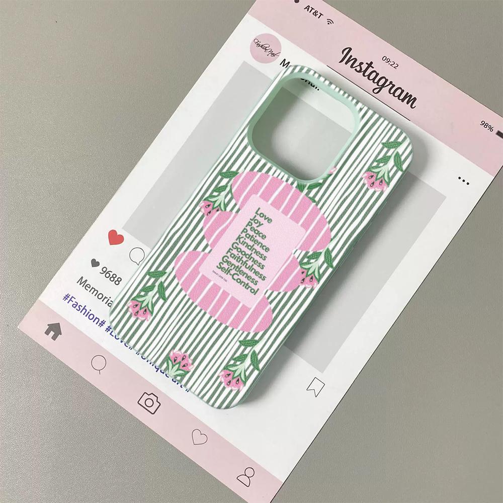 Small Fresh Flower Stripe Lychee Grain Silicone Phone Case For iPhone 17 17Air 16 15 14 13 12 11 Pro Max 16Plus Soft Cover Funda iPhone 15 Pro Max
Small Fresh Flower Stripe Lychee Grain Silicone Phone Case For iPhone 17 17Air 16 15 14 13 12 11 Pro Max 16Plus Soft Cover Funda iPhone 15 Pro Max