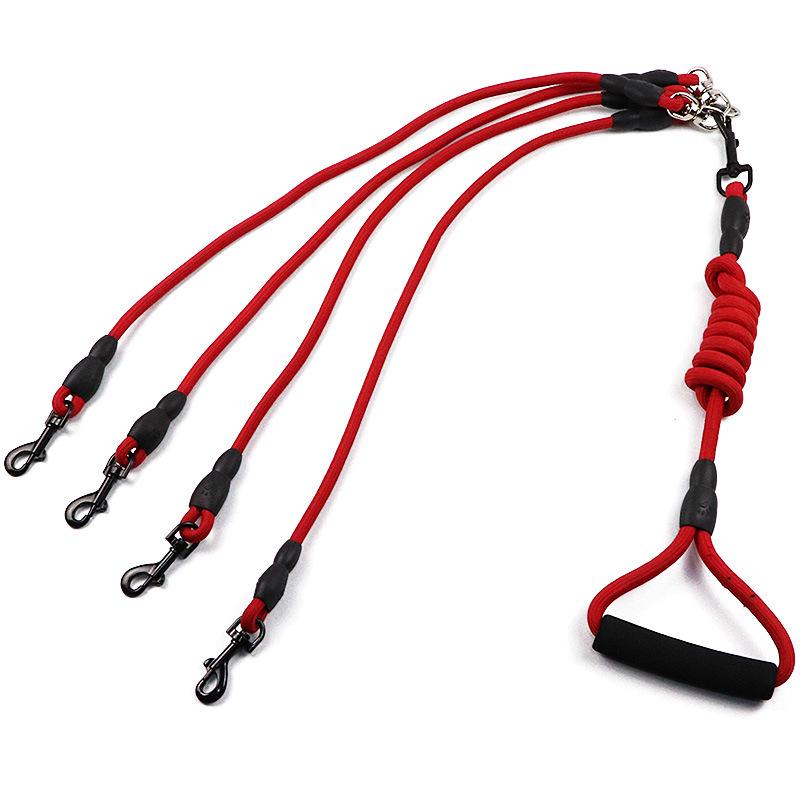 Double-Headed Multi-Dog Leash: 7 Color, Detachable, Anti-Pull for Large Dogs XS Harness
Double-Headed Multi-Dog Leash: 7 Color, Detachable, Anti-Pull for Large Dogs XS Harness