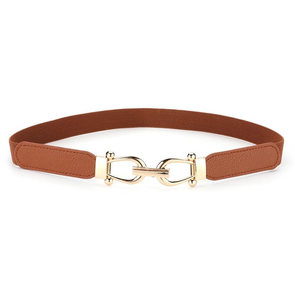 Slim Design Women s Belt Stretchy Material Vintage Style Waist Belt Interlocking Buckle Adjustable Skinny Belt Waist Cincher коричневый
Slim Design Women s Belt Stretchy Material Vintage Style Waist Belt Interlocking Buckle Adjustable Skinny Belt Waist Cincher коричневый
