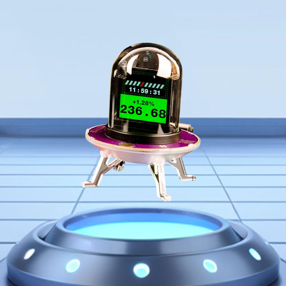 UFO Wi-Fi-синхронізована метеостанція з нітровими трубками, DIY-анімації, мережева цифрова настільна прикраса з нітровими трубками China Mainland
UFO Wi-Fi-синхронізована метеостанція з нітровими трубками, DIY-анімації, мережева цифрова настільна прикраса з нітровими трубками China Mainland
