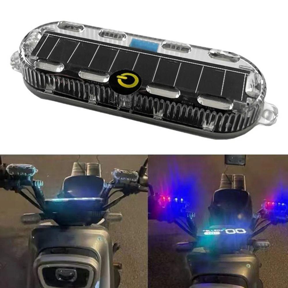 High Brightness LED Warning Light Solar Anti-rear Strobe Light Product Size: as shown Vibration model чёрный
High Brightness LED Warning Light Solar Anti-rear Strobe Light Product Size: as shown Vibration model чёрный